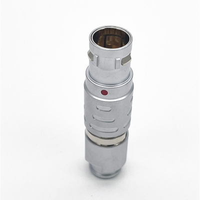 Модель мужской штепсельной вилки FGC.2B.319 размера 2B контактного разъема 2 Lemo 19 ключевая